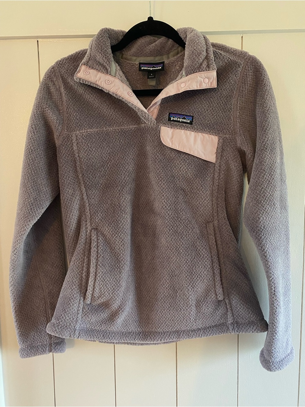 Patagonia Re-Tool Snap-T Pullover Pink